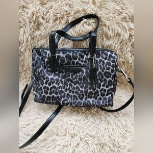 Coach Nancy Ocelot Satchel Crossbody